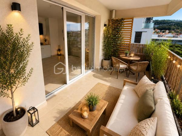 SÈTE – T2 avec terrasse, parking et ascenseur à deux pas de la mer

Au sein de la résidence récente Le Cétia (2016), découvrez ce bel appartement T2 de 41 m² situé au 2ᵉ étage avec ascenseur.

Il se compose d'une lumineuse pièce de vie avec cuisine ouverte, d'une chambre confortable ainsi que d'une salle d'eau avec WC.

Côté extérieur, profitez d'une agréable terrasse de 7 m² et d'un balcon de 2 m², parfaits pour savourer le climat méditerranéen.

Une place de parking privative en sous-sol complète ce bien.

Les + :✓ Résidence récente et sécurisée✓ Ascenseur✓ Terrasse et balcon✓ Parking en sous-sol✓ À proximité de la mer et des commodités

Un appartement idéal pour une résidence principale, un pied-à-terre ou un investissement locatif.

À visiter sans tarder !
Visite virtuelle disponible sur demande