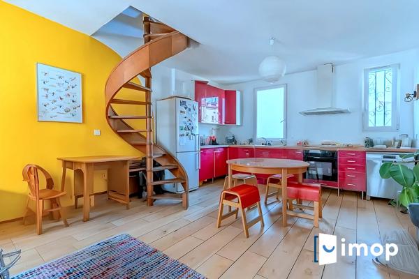 Duplex de 122m² à 2 min du Métro 13 Porte de Paris à très faibles charges