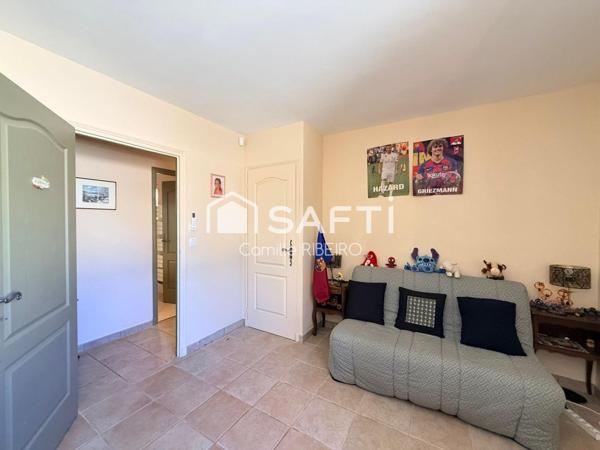 PERPIGNAN MAS VERMEILLE,SUPERBE VILA ROMANE T6,PISCINE,STATIONEMENTS