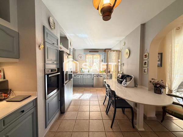 PERPIGNAN MAS VERMEILLE,SUPERBE VILA ROMANE T6,PISCINE,STATIONEMENTS