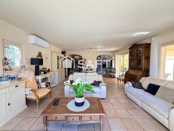 PERPIGNAN MAS VERMEILLE,SUPERBE VILA ROMANE T6,PISCINE,STATIONEMENTS