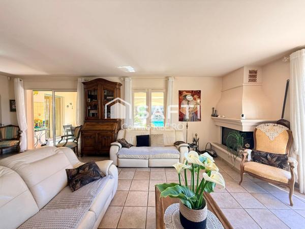 PERPIGNAN MAS VERMEILLE,SUPERBE VILA ROMANE T6,PISCINE,STATIONEMENTS