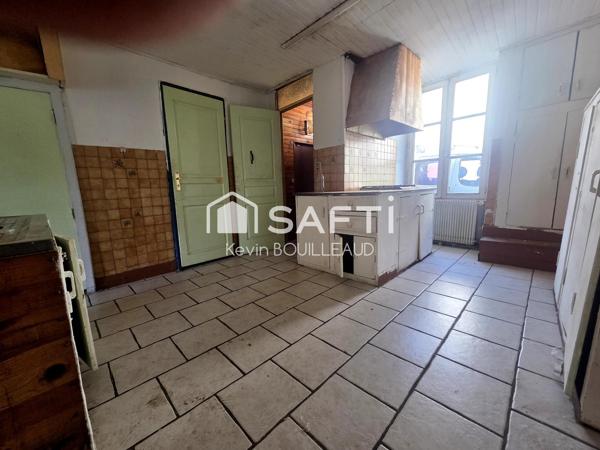 Petit prix, grand potentiel : maison avec rivière !