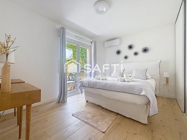 La Hume - Élégant appartement T5 de 95 m² avec jardin privatif, terrasse, garage, piscine. Très belles prestations