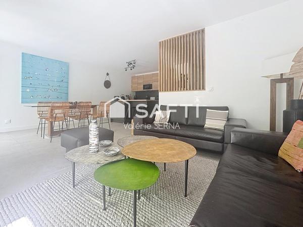 La Hume - Élégant appartement T5 de 95 m² avec jardin privatif, terrasse, garage, piscine. Très belles prestations