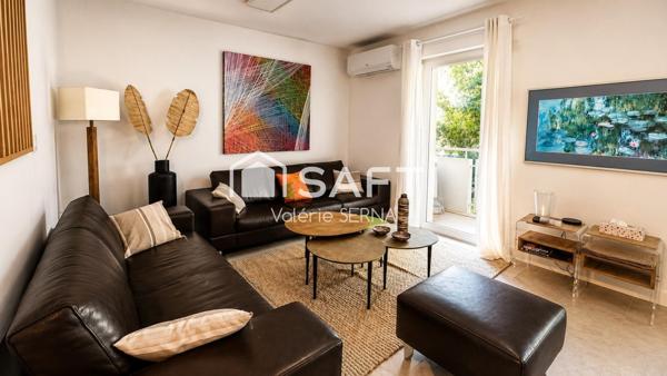La Hume - Élégant appartement T5 de 95 m² avec jardin privatif, terrasse, garage, piscine. Très belles prestations