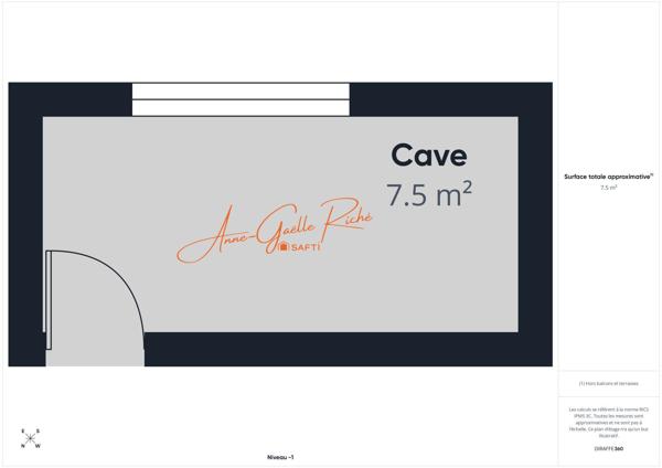 Appartement T4 Lumineux de 70m² , Balcon & Cave