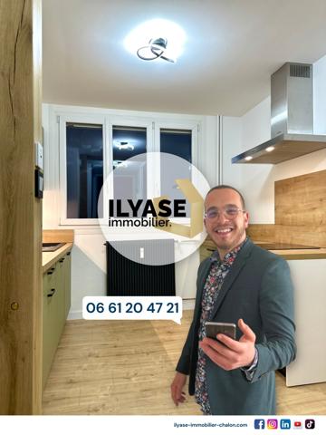 Chalon-sur-Saône (71100) Appartement T2 | 48 m² | Balcon