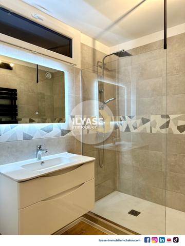 Chalon-sur-Saône (71100) Appartement T2 | 48 m² | Balcon