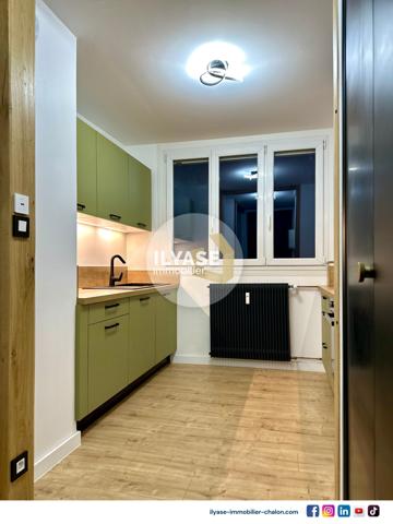 Chalon-sur-Saône (71100) Appartement T2 | 48 m² | Balcon