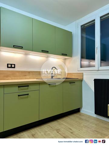 Chalon-sur-Saône (71100) Appartement T2 | 48 m² | Balcon