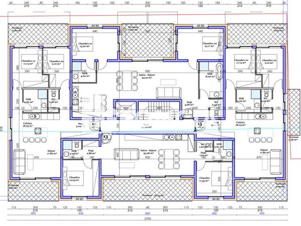 À vendre Terrain 968 m² - Mont-saint-martin 54350