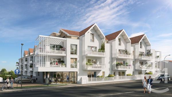 Appartement T2 à vendre  2 pièces - 46,05 m2 PORNIC - 44