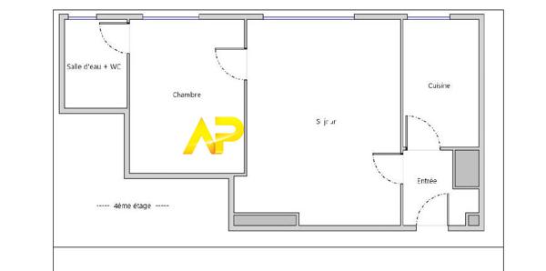Sartrouville - La Vaudoire - Appartement 2 pièces 37.16 m² €210 000 ** - Référence 9529