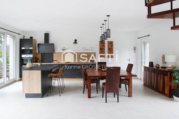 Maison de 193m² sur un terrain de 1000m²