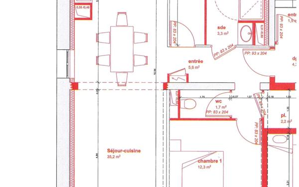 Appartement à vendre    3 pièces •  Argentan