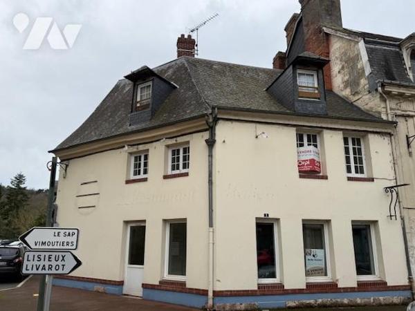 ORBEC LOCAL COMMERCIAL 175 M² PLAIN-PIED CENTRE VILLE