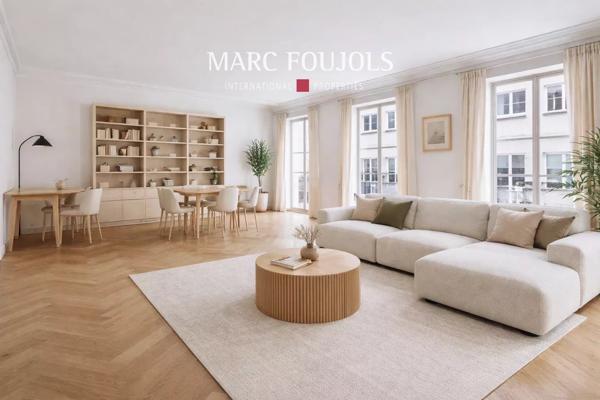PARIS 16 Passy appartement de 85 m² au 4ème étage balcon, parking