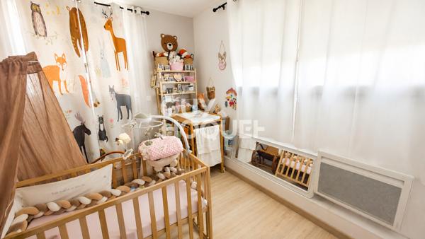 Appartement à vendre de 3 pièces de 59 m²