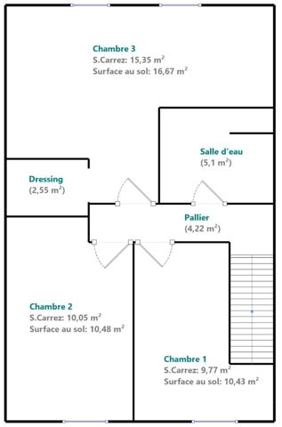 Suresnes (92150) Duplex unique alliant le charme de l’ancien avec le confort d’une construction récente le tout avec jardin!