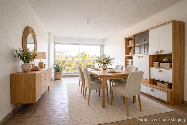 VENTE T2 de 53.66m² avec 2 terrasses vue panoramique Plan des quatre seigneurs 34000