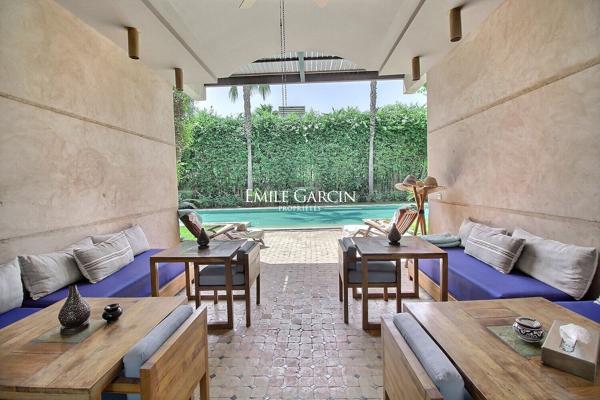À vendre superbe propriété en front de golf à Marrakech