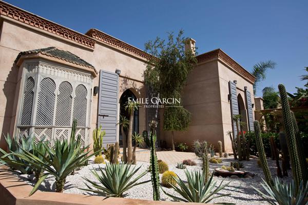 À vendre superbe propriété en front de golf à Marrakech