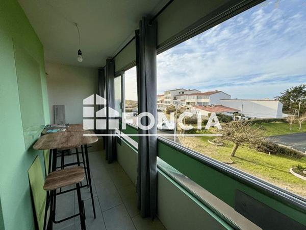 À vendre Appartement 2 pièces 26 m² - Saint-hilaire-de-riez 85270