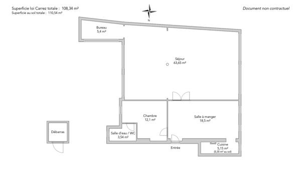 Appartement Paris 11e - SQUARE TROUSSEAU / LEDRU-ROLLIN