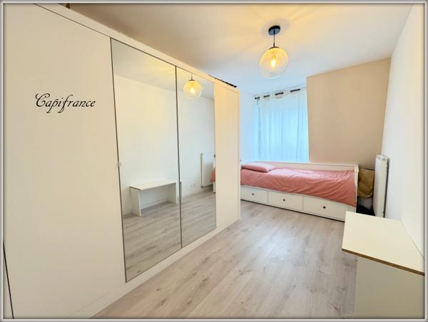 Appartement à vendre 3 pièces dernier étage asceseur grande terrasse