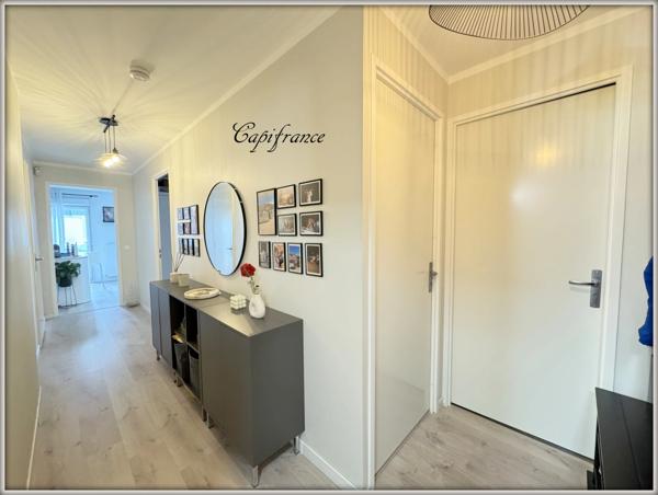 Appartement à vendre 3 pièces dernier étage asceseur grande terrasse