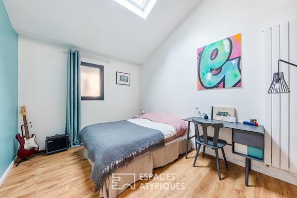 Prestations haut de gamme ! Loft spacieux et lumineux avec jardin paysagé à Deuil-la-Barre