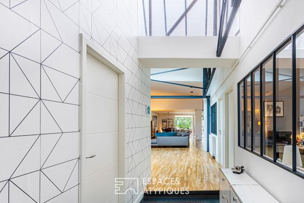 Prestations haut de gamme ! Loft spacieux et lumineux avec jardin paysagé à Deuil-la-Barre