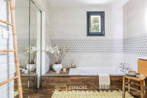 Villa familiale alliant modernité et charme