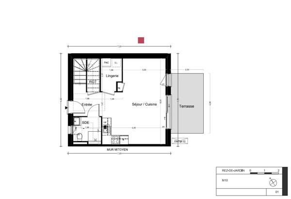 LA TRINITE SUR MER – maison neuve 3 pièces à 500m du port de plaisance