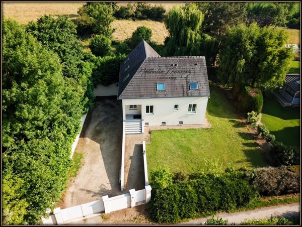 Proche de RETHEL (08) Maison contemporaine de 2009 avec 1491m² de terrain, sous-sol total