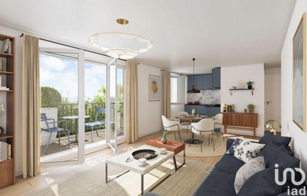 Appartement à vendre 3 pièces 62 m² Saint-Barthélemy-d'Anjou