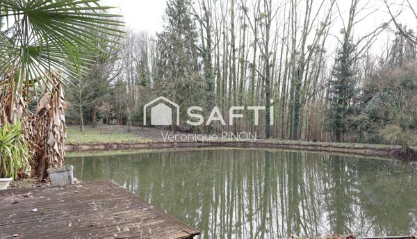 Bel étang à Château-Gontier-sur-Mayenne