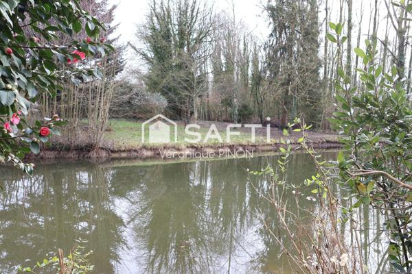 Bel étang à Château-Gontier-sur-Mayenne