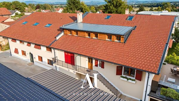Appartement T3 de 72,22 m² entièrement rénové en 2025, au deuxième et dernier étage - Prévessin-Moëns 01280