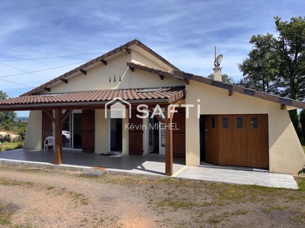 Maison familiale avec grand terrain et un atelier équipé