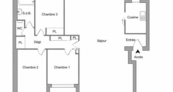 À vendre Appartement 5 pièces 92.25 m² - Bourg-la-reine 92340