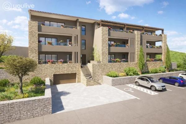 Appartement T3 Vue mer et montagne
