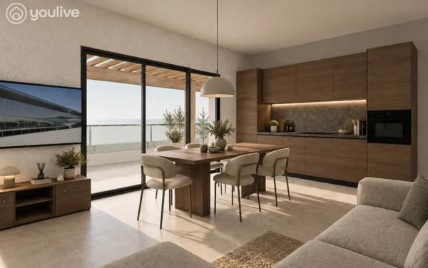 Appartement T3 Vue mer et montagne