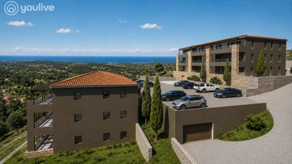 Appartement T3 Vue mer et montagne