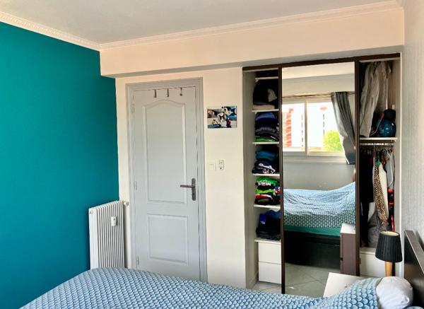 A vendre  Appartement 3 pièces de 64 m², lumineux, à Cagnes-sur-Mer