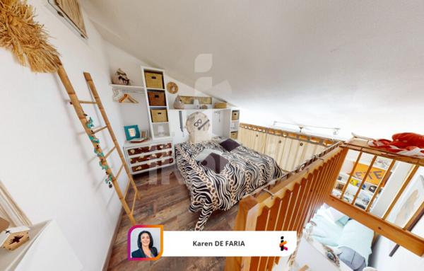 Appartement duplex 2 chambres avec terrasse et parking   Frontignan-Plage