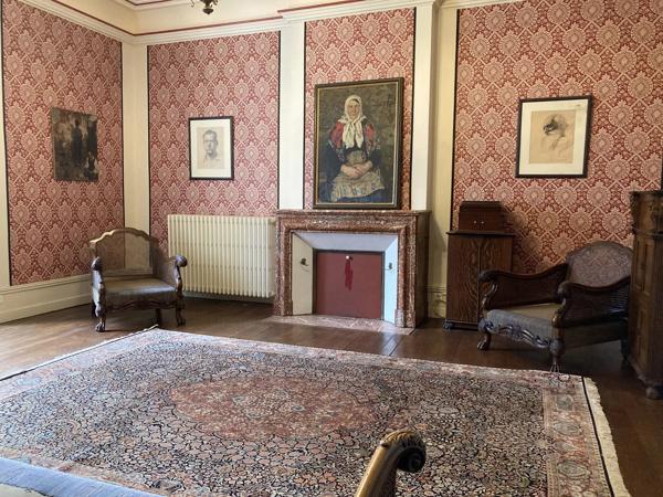 Château médiéval magnifiquement rénové