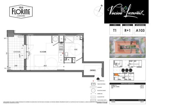 T1 – À 189 000 € 