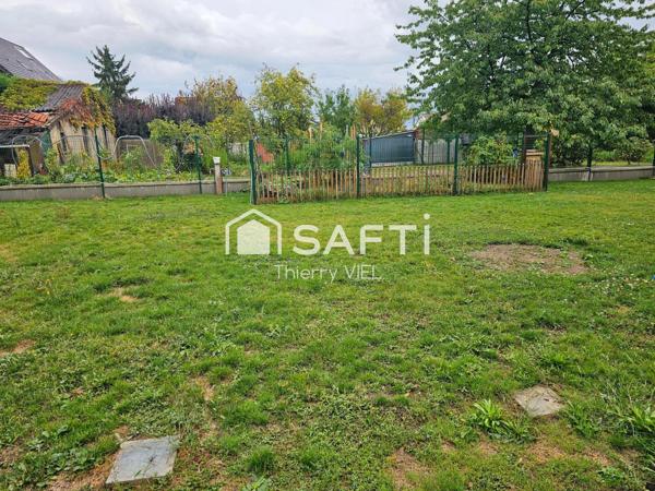 GAGNY - TERRAIN 404 M2 AVEC PERMIS